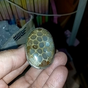 Cincin Batu Teratai Big Size Top Quality Warna Langka