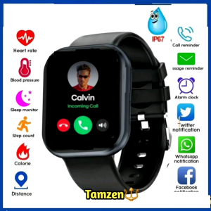 Jam Tangan Pintar Smartwatch dz09 U10 A1 y68 d18 tahan air jam tangan hp android remote musik camera led monitor Kebugaran sensor kesehatan touch button tidur PINTAR