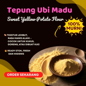 Tepung Ubi Cilembu/Tepung Ubi Madu/Sweet Potato Flour/sweet potato powder. Ubi Cilembu. 250 gram Tepung Ubi Cilembu Gluten Free Sweet Potato Flour Untuk Kue - Lazada
