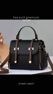 Tas Wanita Hand Bag Women Selempang Wanita Tas Bepergian Berkapasitas Besar tas import Style terbaru GP-34 Green Pearl