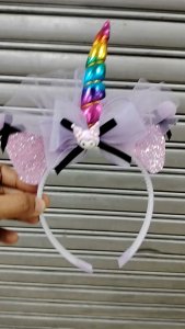 KUROMI COMBINSTION UNICORN HEADBAND FOR KIDS