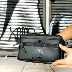 MERAMIS - Handbag Pria Tas Selempang Pria Multifungsi Clutchbag Slingbag Waterproof Tas Tangan & Tas Genggam Pria Tas Fashion Pria Trendy