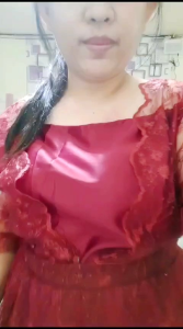 Desain Dress Natal Wanita Korea Style Motif Kekinian Casual Terbaru Natalia