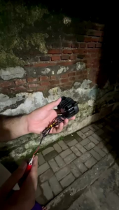 Lampu OWL LED 2 warna putih-kuning merk HJG super terang universal semua motor Vario beat Scoopy Mio Fino genio PCX nmax Aerox Lexi adv dll