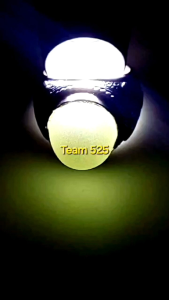 Cincin batu mus tika lipan fosfor hijau model nucleus / fospor nyala green pospor