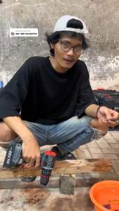 APR RAJA BOR impact drill BRUSHLESS TYPE AP34+ 13mm keyless auto lock 2baterai lxt 88v mesin bor besi kayu driver sekrup drill