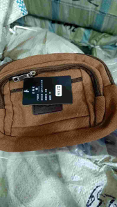 Waistbag Tas Pinggang Slempang Kanvas Import Harga Promo