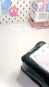 Hairdryer Portable Lipat Travel Friendly Alat pengering rambut - Hair Dryer Portable