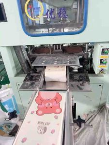 [4PCS]Bear AIR-cushion Cheerful Tissue 4-Ply 1280 sheets 175*157mm Air-cushion Deluxe Comfort Tissue