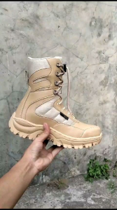 Sepatu PDL Gurun Safety Boots & Sepatu Satpol PP Terbaru