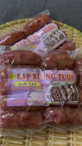 Lạp Xưởng Sả Ớt - VỊ MỚI KHÔNG TIÊU - SIÊU NẠC