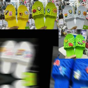 Dép tổ ong trẻ em( từ 2-6 tuổi kèm 4 sticker) vật liệu EVA cao cấp thân thiện môi trường siêu bền siêu nhẹ.
