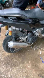 Knalpot Standar Racing Original & Full System PNP Aerox Nmax Lexy Beat Adv Mio Vario tersedia untuk semua tipe motor matic