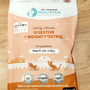 NOURISH CAT FOOD TURKEY 1KG DIGESTION