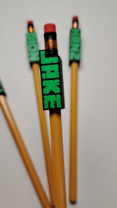 Pencil Topper | 3D Printed Style for Mongol Pencil | School Supplies