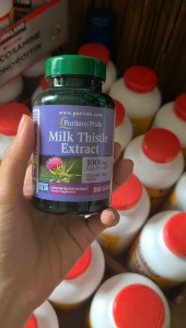 Bổ gan mỹ milk thisle extract 180v hàng mỹ chính hãng