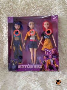 Little White Doll Set With Song & Lighting Mainan Kanak Patung Hunters Girls 儿童娃娃套装玩具