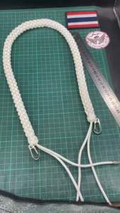 สายอเนกประสงค์ ถักเชือก paracord 4mm.ใช้เกี่ยวอุปกรณ์ต่างๆเช่นกระเป๋า ความยาว60cm กว้าง1.5cm.หนา1.5cm.