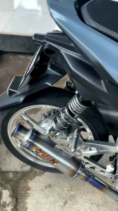 Salemba sanblue type SR original Vin project fullsistem inlet38mm kendaraan bermotor Vario beat Mio Scoopy Aerox NMAX PCX