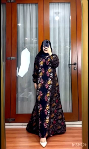 Gamis Klok Babar Pindo Rayon Super