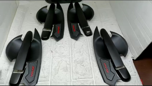 Paket Cover Auter + Handle + Tank Cover Xenia Hitam Doff