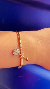 Gelang Tangan Xuping Love Kunci Permata CXB99