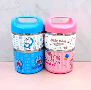 Rantang Stenlies Hello Kitty & Doraemon: Pilihan Rantang Anak Lucu