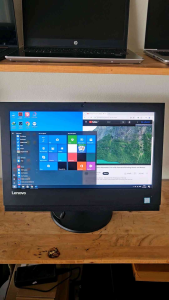 Lenovo ALL IN ONE V310Z CORE I3-7100 RAM4GB DDR4 HDD1TB Diaplay 19.5 Used