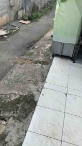 ( 6pcs )Mangkok Ramen Ulir Melamin Tebal Polos 18cm Merk Singasingi Warna Hitam Putih Hijau Estetik dan kuat