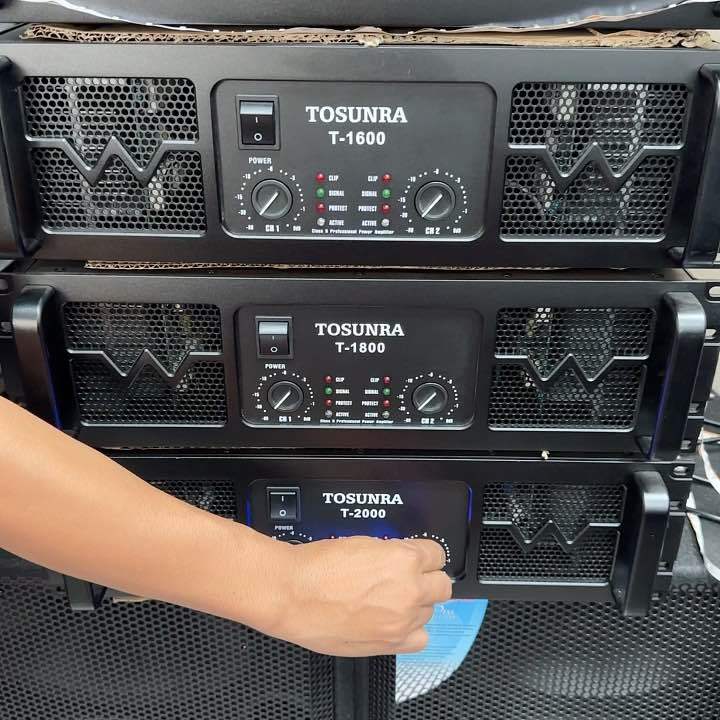 🥇【TOSUNRA】 T2000 POWER AMPLIFIER PROFESSIONAL AMPLIFIER 1500W HOME