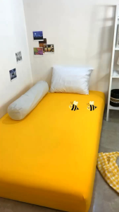 Sprei Kaos Confetti || Anti Geser || Anti Kusut || Karet Keliling || Motif Picnic