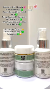 Paket Flek Platinum Tanpa Night Cream Skincare ORI/BPOM Mengatasi Flek Tebal Susah Putih