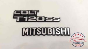 Emblem Mitsubishi dan Colt T120SS HARGA SUDAH SET 2PCS