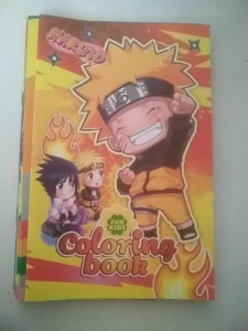 Buku mewarnai sambil belajar gambar karakter 15x24 cm