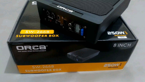 Subwoofer Aktif 8 inch ORCA SW-2668 Subwofer Active Mobil 8inch Underseat Kolong SW2668 SW 2668