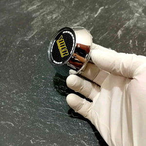 dop roda tutup velg variasi mobilmodel kerucut crhome stiker resin VOLK KUNINGdiameter 65 cm harga set 4 biji.