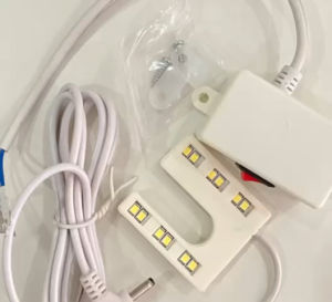 U/I SHAPE LAMPU LED MESIN JAHIT /NEAR NEEDLE LED LIGHT LAMPU U/Mesin Jahit Spareparts/Sewing Machine accessories