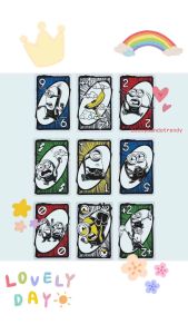 Bộ bài UNO Boardgame Minions Card Game của Illumination: the Rise of Gru - Giấy bìa cứng cao cấp 112 lá