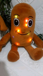 Boneka Anomali Brainrot tung-tung Sahur 35 cm