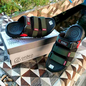 sandal pria casual kwalitas premium terbaru kekinian