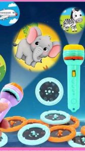 Đèn Pin Chiếu 24- hình ảnh với nhiều chủ đề khác nhau Cho Bé Thỏa Thích Khám Phá-BigLov