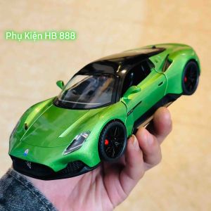 Mô hình ô tô kim loại siêu xe thể thao Maserati MC20 tỉ lệ 1:22 - Mô hình trưng bày decor- đồ chơi cho trẻ