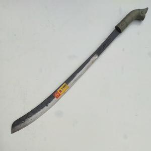 PARANG GOLOK KAYU TEMPAHAN PER BAJA ASLI 70cm