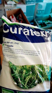 Curaterr 3GR 2 KG Insektisida Pengendali Hama Pada Tanaman Padi