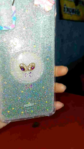 เคสมือถือใสกากเพชร รุ่น vivo y12a เป็นงานสั่งทำลุกค้ากดสั่งแล้วรบกวนรอสินค้านะคะ