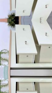 PAMICA Kate 4 Drawer Chest Modern Furniture Storage Rack Cabinet moden terkini