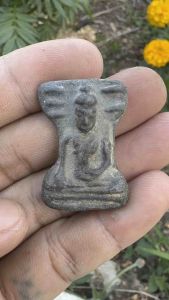 พระมเหศวร เนื้อชินเงิน กรุสุพรรณบุรี พระเก่าถึงยุคผิวสวยอย่างดี