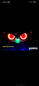 BATOK SIPIT JUPITER Z BURHAN COSTUME PLUS REFLEKTOR DAYMAKER LED SUPER TERANG