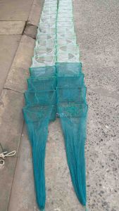 Lú cửa ngục lưới lồng bát quái đặt cá 24cm * 38cm 31 khung dài 10m5-11m nặng 53kg.! Hàng đặt thợ làm siêu kỹ chắc chắn.!