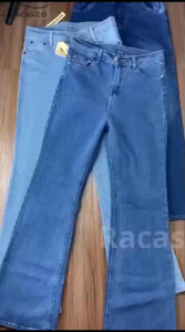 Celana Cutbray Jeans Premium Denim Stretch Highwaist Trendy